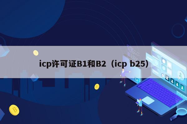 icp许可证B1和B2（icp b25）