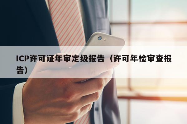 ICP许可证年审定级报告（许可年检审查报告）