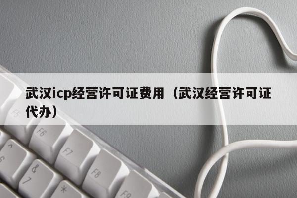 武汉icp经营许可证费用（武汉经营许可证代办）