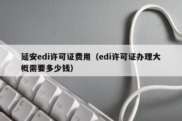 延安edi许可证费用（edi许可证办理大概需要多少钱）