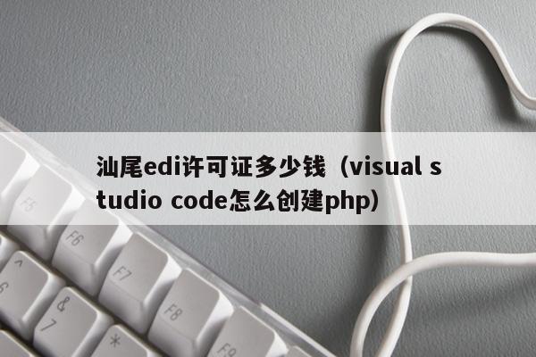 汕尾edi许可证多少钱（visual studio code怎么创建php）